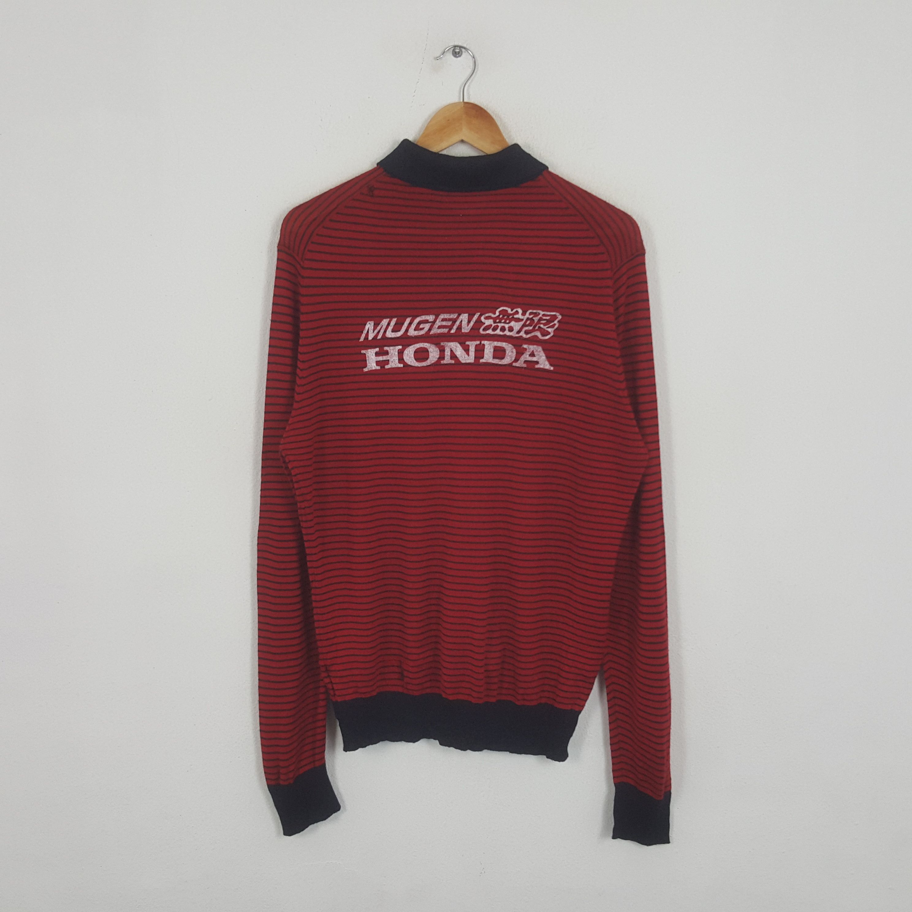Vintage Mugen Honda Japanese Worker Custom Racing Polos