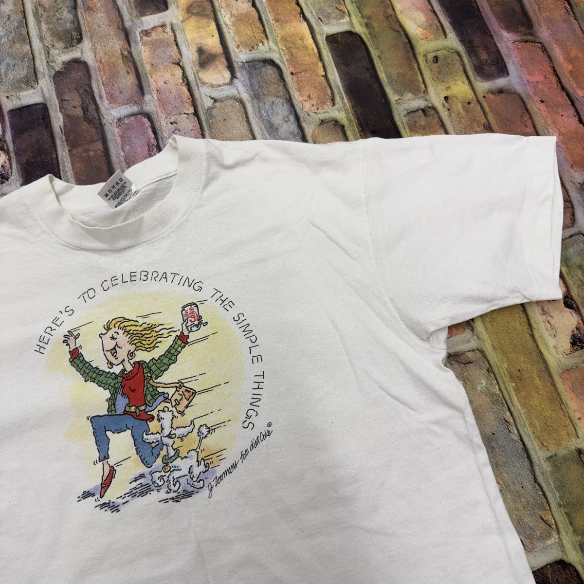 Coca Cola × Fruit Of The Loom × Vintage Vintage Diet Coke tee Size US L / EU 52-54 / 3 - 3 Thumbnail