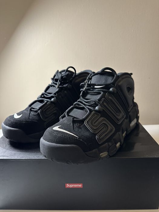 Nike Air More Uptempo supreme - Suptempo Black for Men