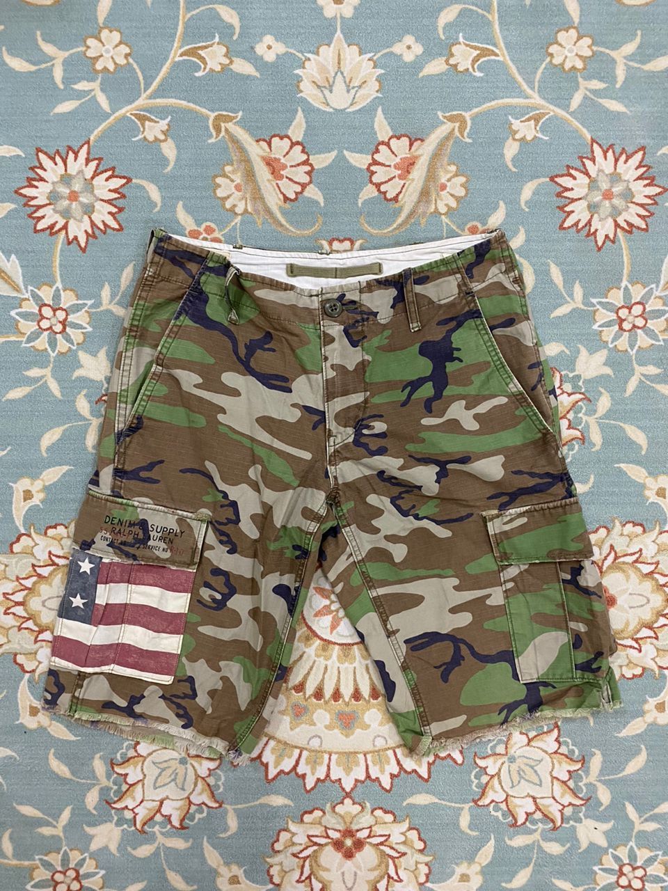 Ralph Lauren Cam Cargo Short Pants