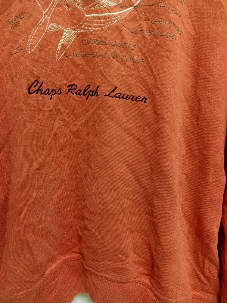 Chaps Ralph Lauren × Ralph Lauren × Vintage Vintage 90s sweatshirt chaps ralph lauren logo embroidery Size US L / EU 52-54 / 3 - 2 Thumbnail