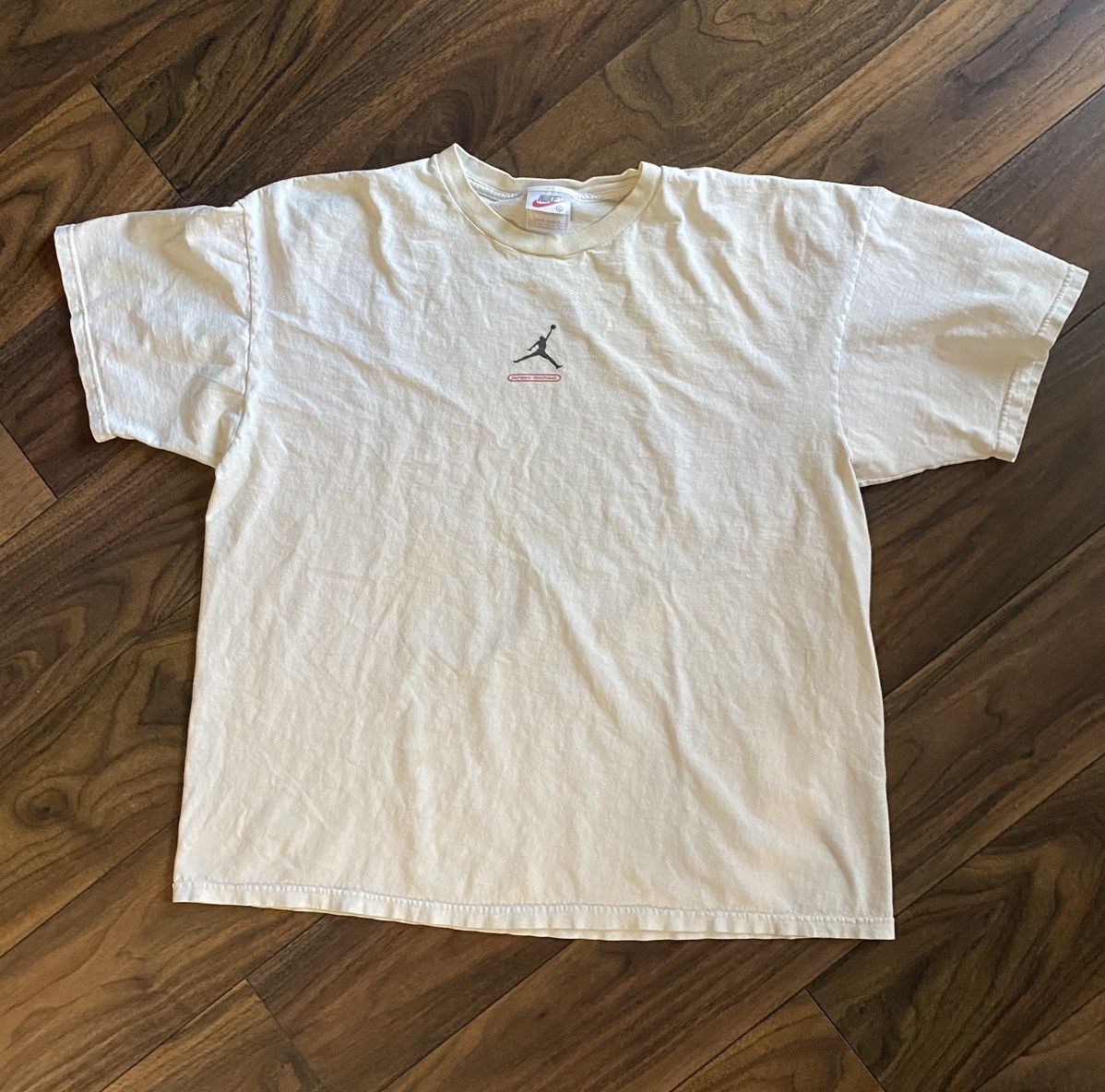 Vintage Micheal Jordan Nike Jordan Tee White XL