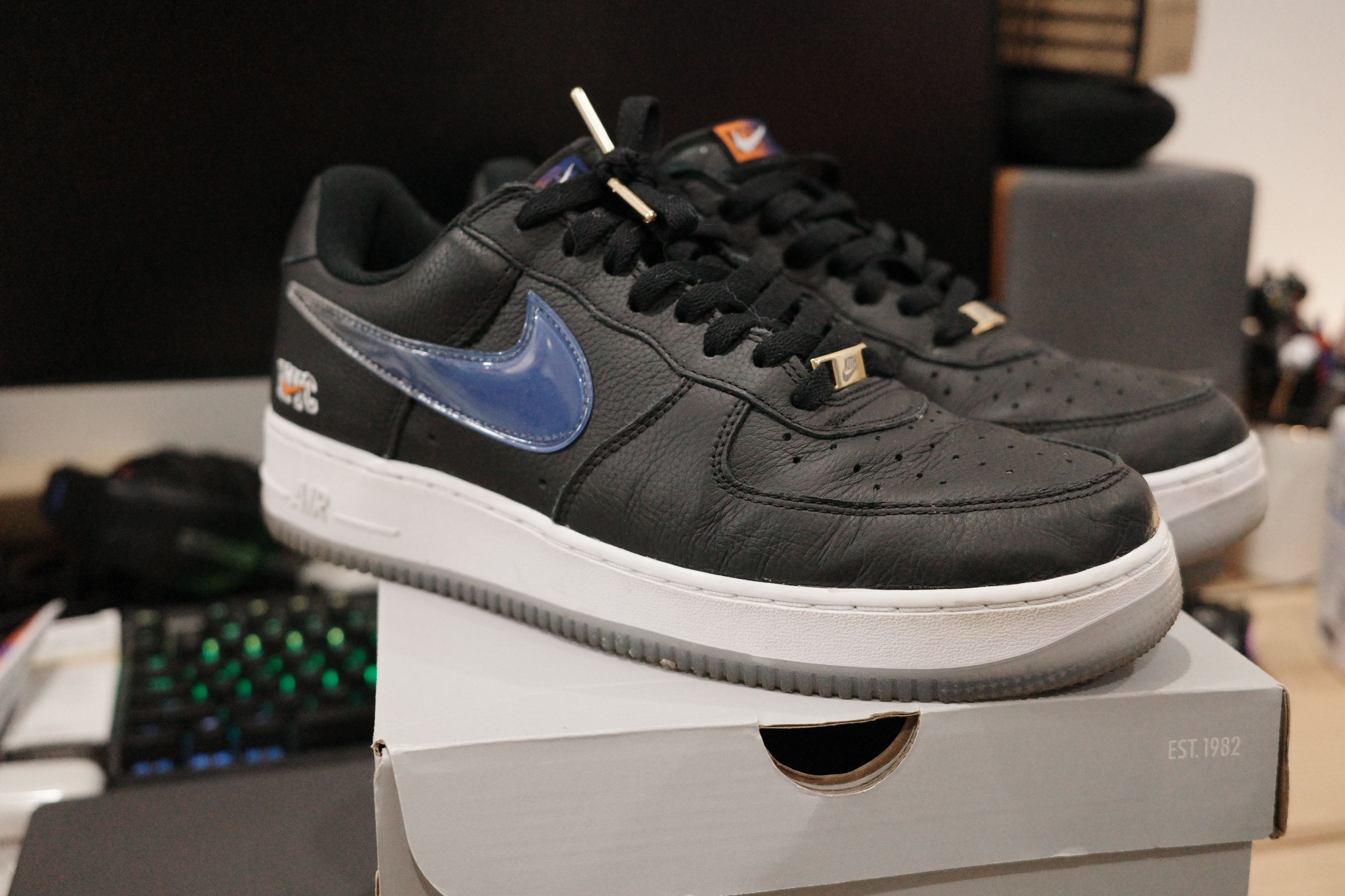 kith air force 1 knicks