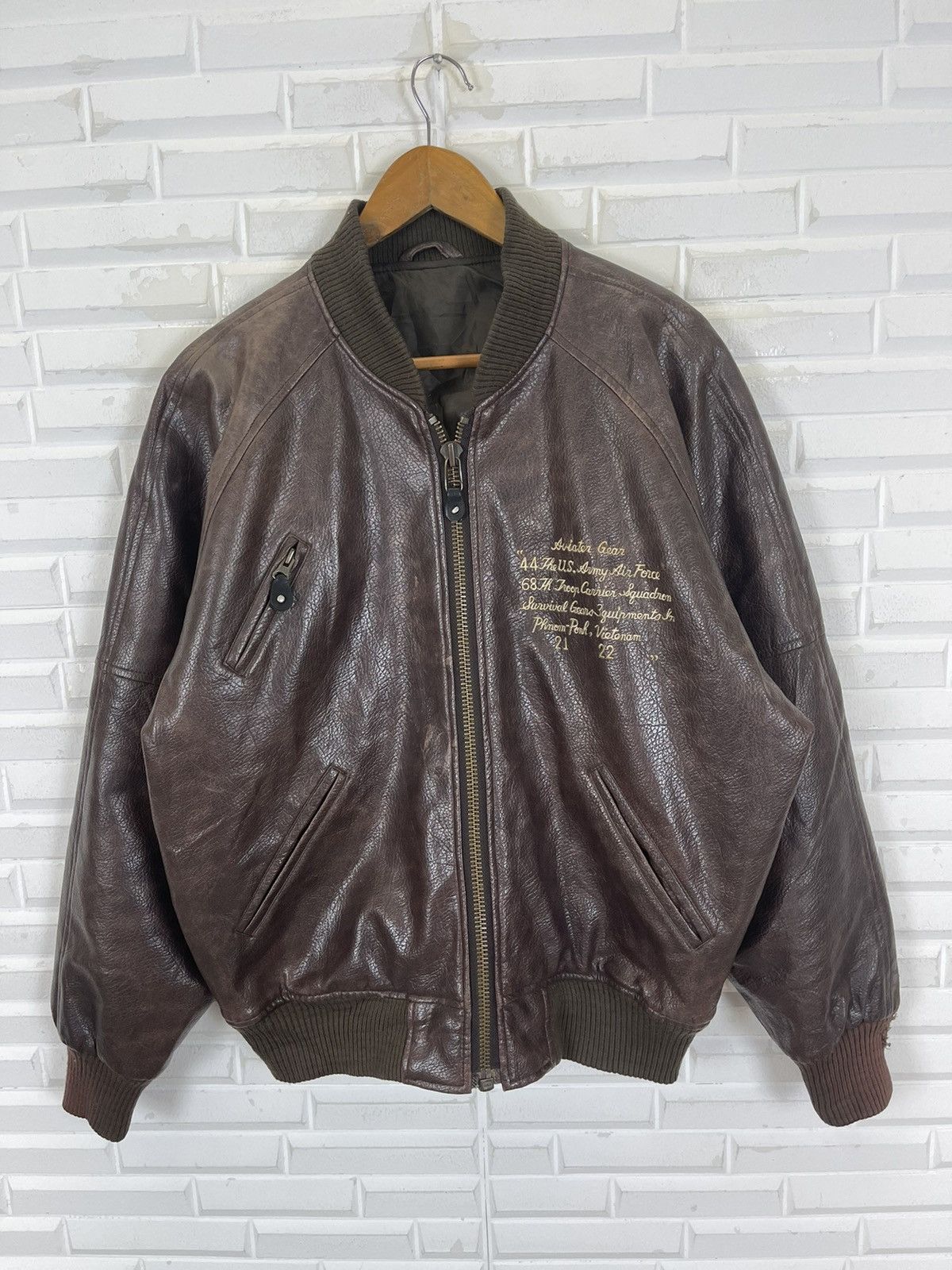 Vintage Vintage NIGHT RANGERS USA BAND Military 1968 Vietnam Fighter Size US M / EU 48-50 / 2 - 3 Thumbnail