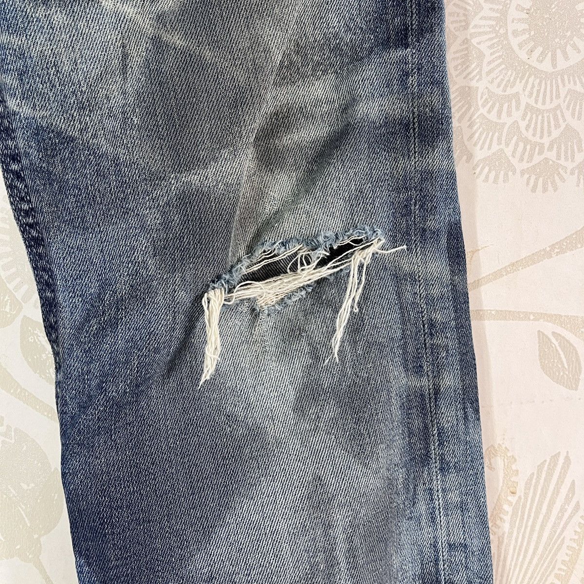 Diesel × Vintage Thrashed Diesel Black Thanaz Vintage Made In Italy Size US 31 - 17 Thumbnail