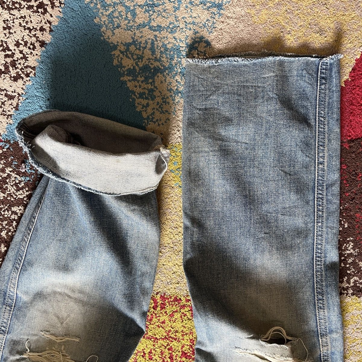 Diesel × Vintage Diesel Paddom Vintage Distressed Denim Made In Italy Size US 30 / EU 46 - 11 Thumbnail