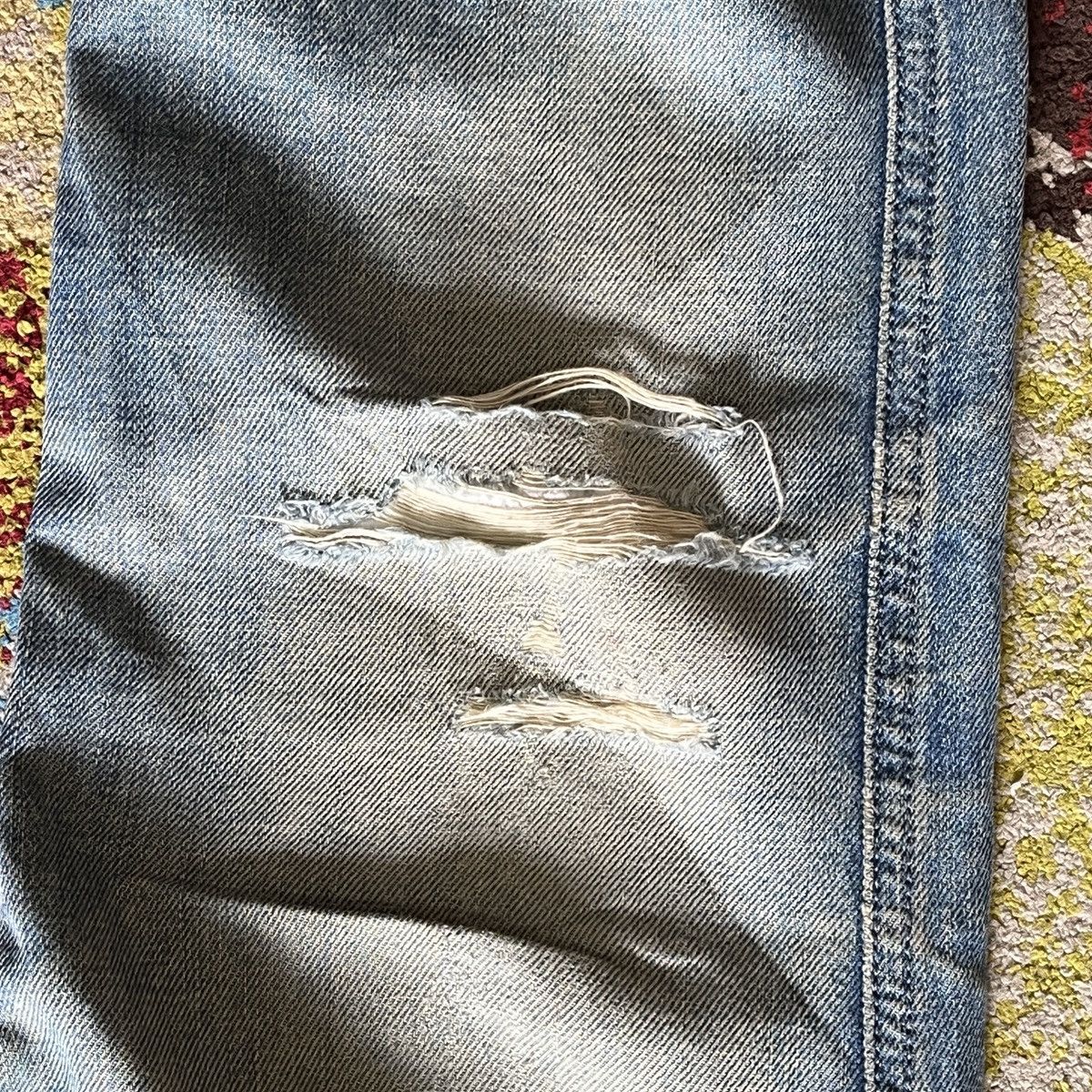 Diesel × Vintage Diesel Paddom Vintage Distressed Denim Made In Italy Size US 30 / EU 46 - 9 Thumbnail