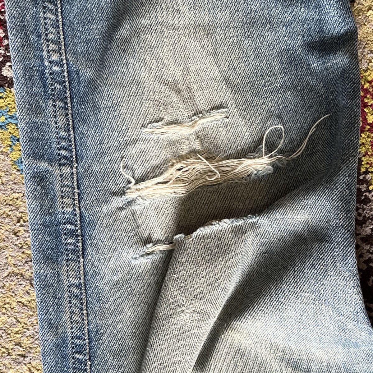 Diesel × Vintage Diesel Paddom Vintage Distressed Denim Made In Italy Size US 30 / EU 46 - 10 Thumbnail