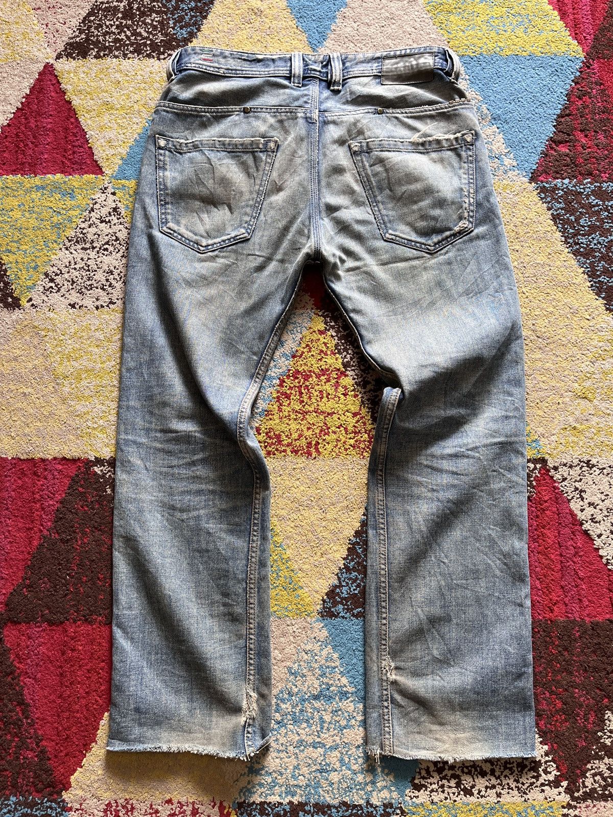 Diesel × Vintage Diesel Paddom Vintage Distressed Denim Made In Italy Size US 30 / EU 46 - 15 Thumbnail