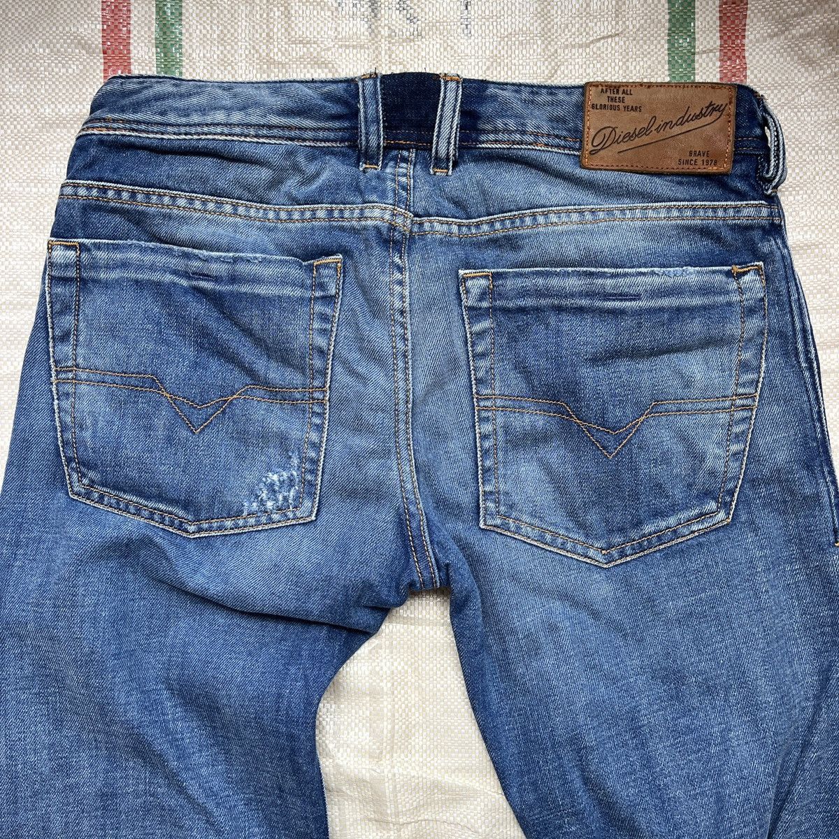 Diesel × Vintage Flare Diesel Zathan Denim Jeans Size US 30 / EU 46 - 19 Thumbnail