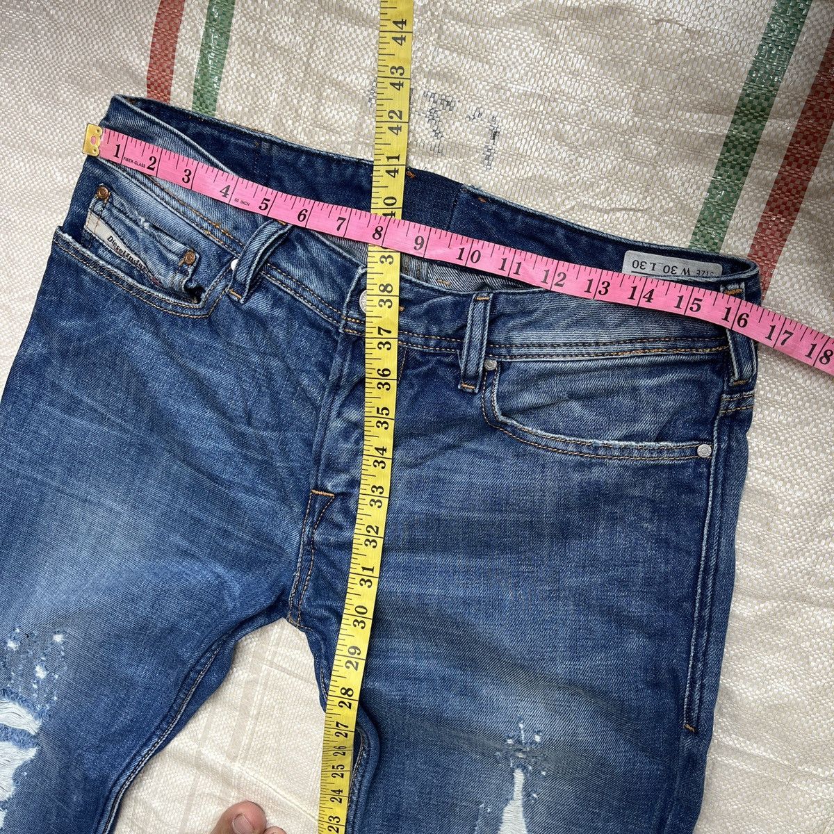Diesel × Vintage Flare Diesel Zathan Denim Jeans Size US 30 / EU 46 - 3 Thumbnail