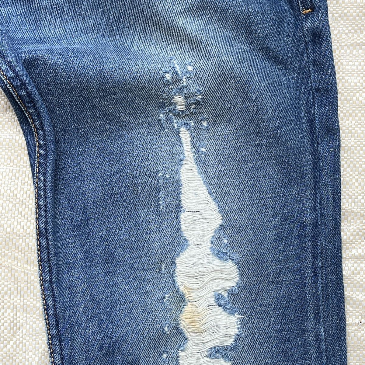 Diesel × Vintage Flare Diesel Zathan Denim Jeans Size US 30 / EU 46 - 13 Thumbnail