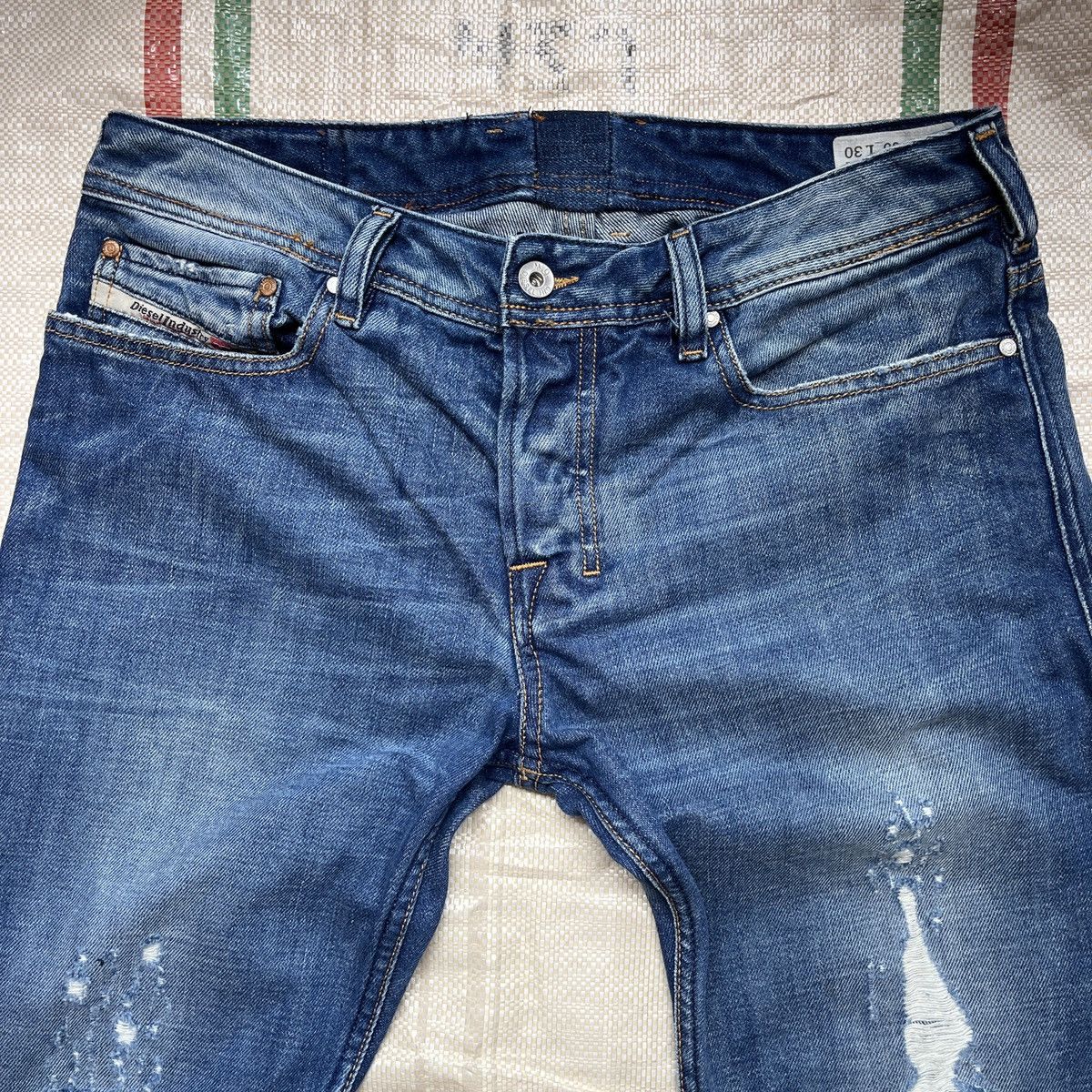 Diesel × Vintage Flare Diesel Zathan Denim Jeans Size US 30 / EU 46 - 5 Thumbnail