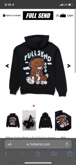 Full send 2025 teddy bear hoodie