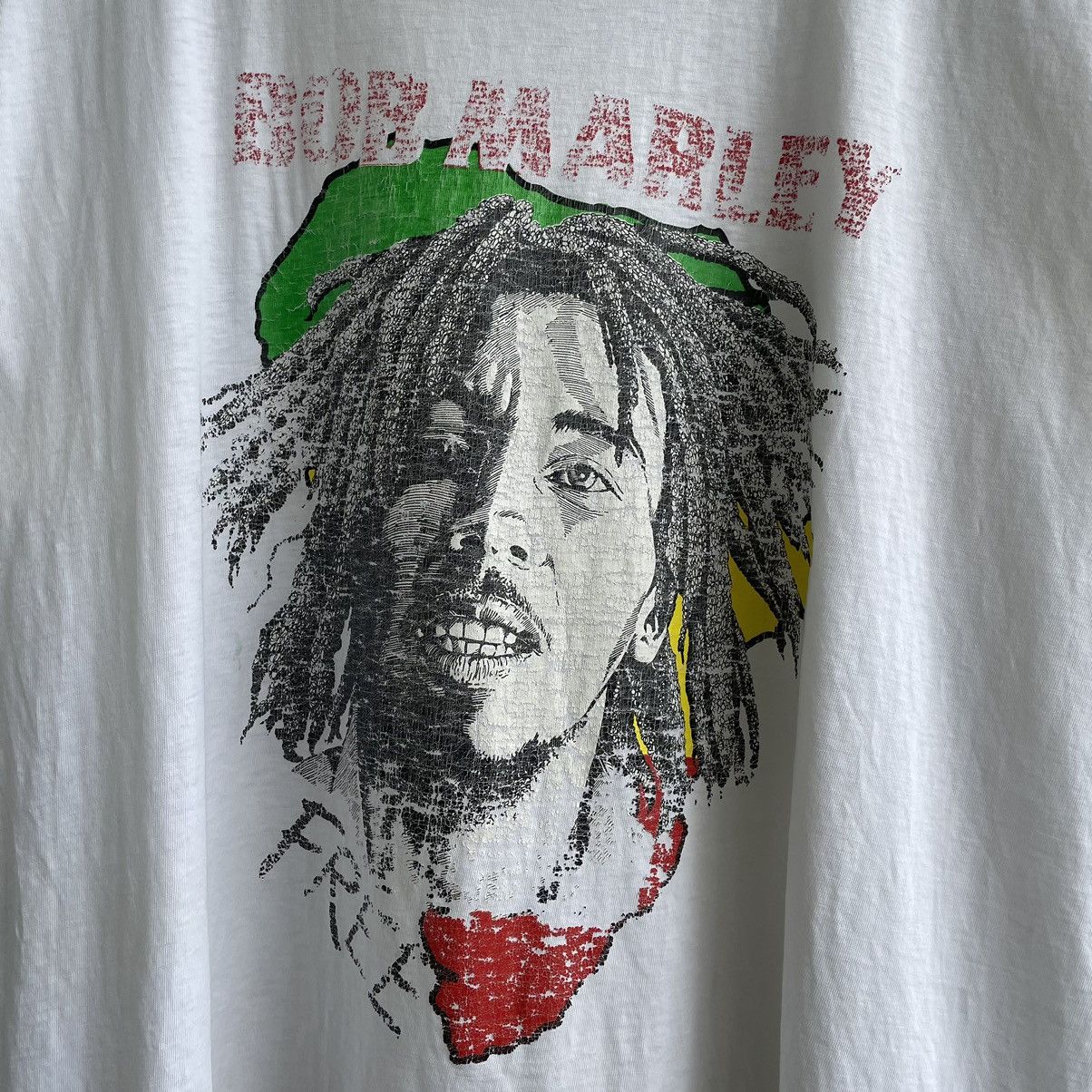 Band Tees Vintage Bob Marley Reggae Tee Shirt Size US XXL / EU 58 / 5 - 3 Thumbnail
