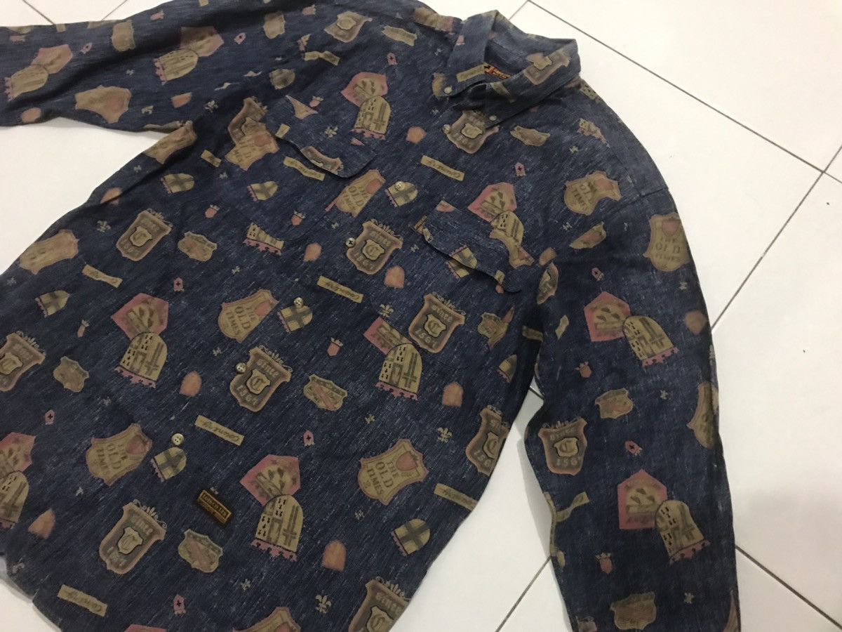 Vintage VTG Lois Co & Ltd All Over Printed Button Ups Size US L / EU 52-54 / 3 - 3 Thumbnail