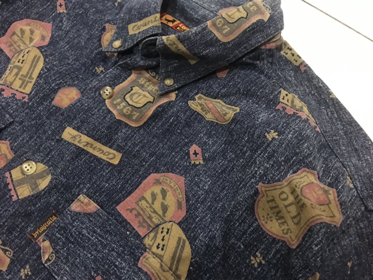 Vintage VTG Lois Co & Ltd All Over Printed Button Ups Size US L / EU 52-54 / 3 - 4 Thumbnail