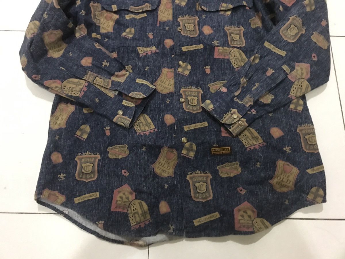 Vintage VTG Lois Co & Ltd All Over Printed Button Ups Size US L / EU 52-54 / 3 - 6 Thumbnail