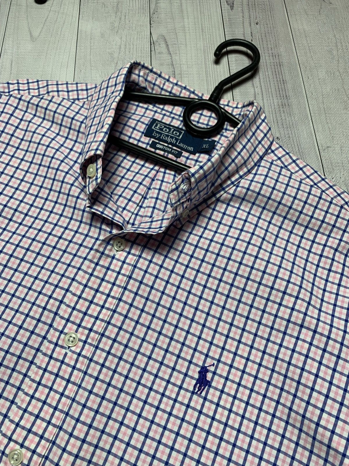 Polo Ralph Lauren × Vintage Vintage polo Ralph Lauren plaid shirt rare size XL Size US XL / EU 56 / 4 - 3 Thumbnail