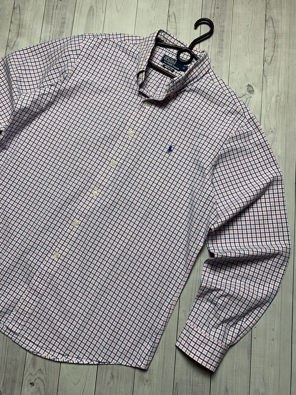 Polo Ralph Lauren × Vintage Vintage polo Ralph Lauren plaid shirt rare size XL Size US XL / EU 56 / 4 - 2 Thumbnail