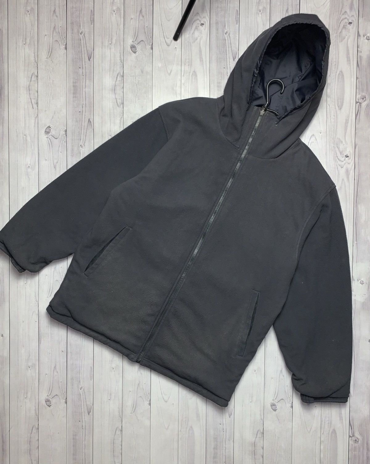 Vintage Vintage Nike parka jacket size L reversible big logo Size US L / EU 52-54 / 3 - 10 Thumbnail