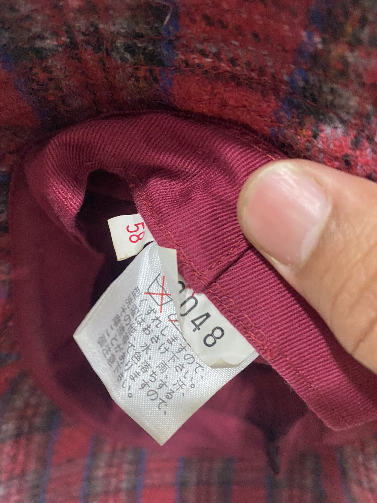Other VTG Wool Plaid Pattern Outdoor Bucket Hat Size ONE SIZE - 5 Thumbnail