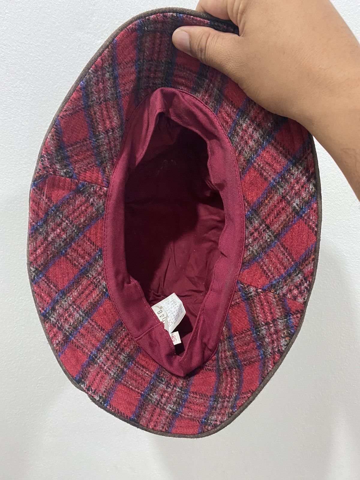 Other VTG Wool Plaid Pattern Outdoor Bucket Hat Size ONE SIZE - 4 Thumbnail