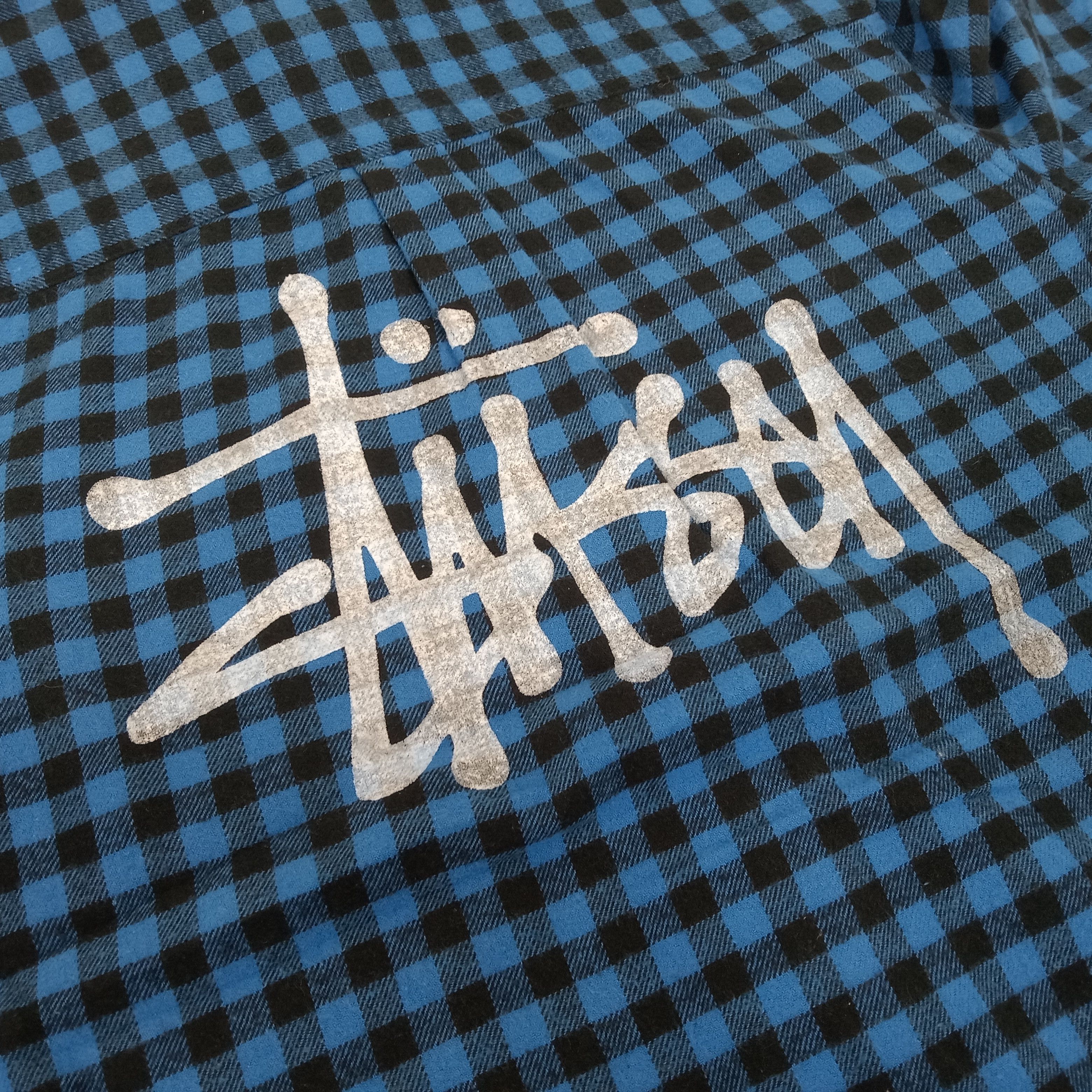 Stussy × Vintage Stussy Streetwear Logo Design Shirt Button Up Size US M / EU 48-50 / 2 - 2 Thumbnail