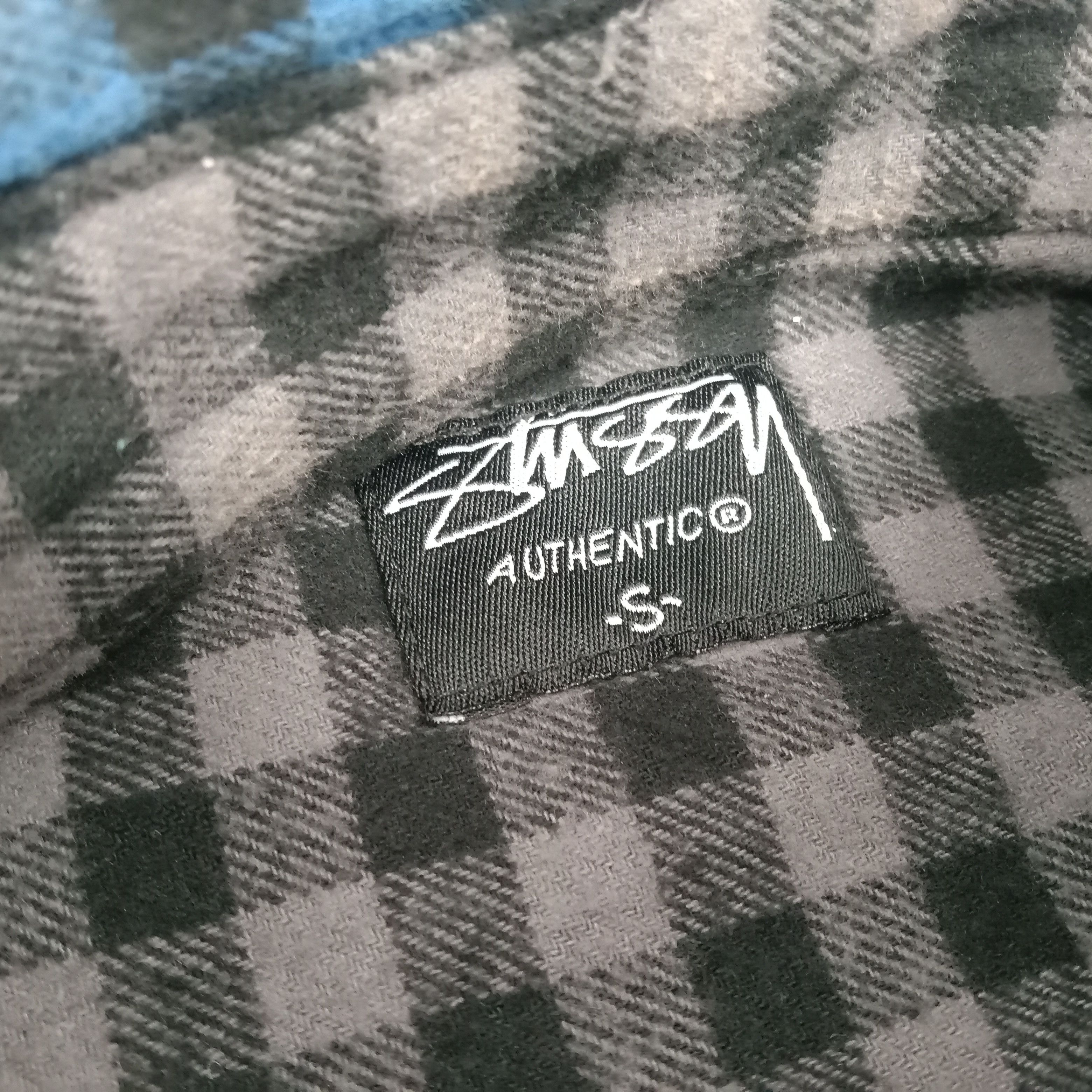 Stussy × Vintage Stussy Streetwear Logo Design Shirt Button Up Size US M / EU 48-50 / 2 - 5 Thumbnail