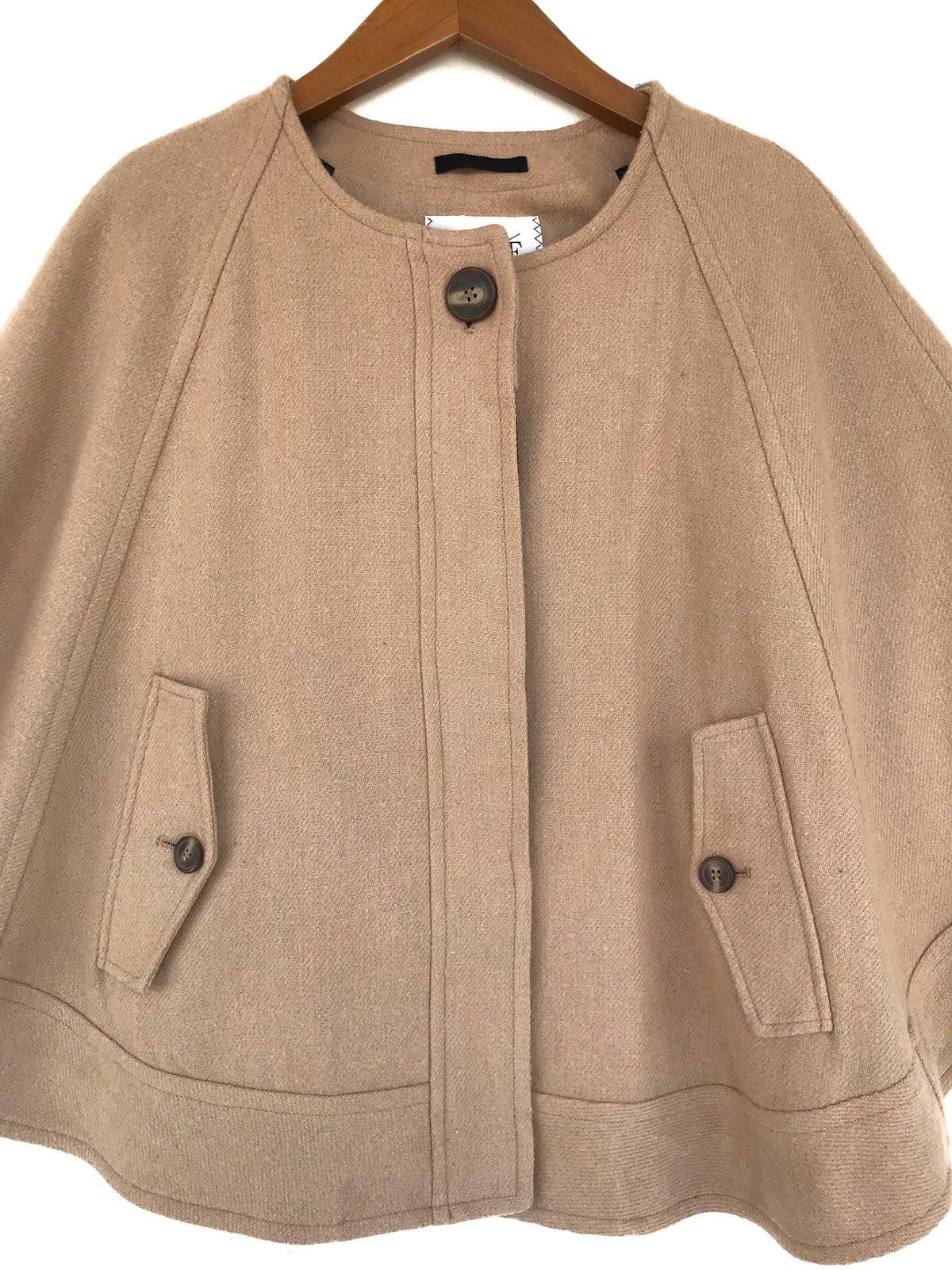 ADAM ET ROPE Rare‼️ Adam Et Rope Wool Cape Size L / US 10 / IT 46 - 3 Thumbnail