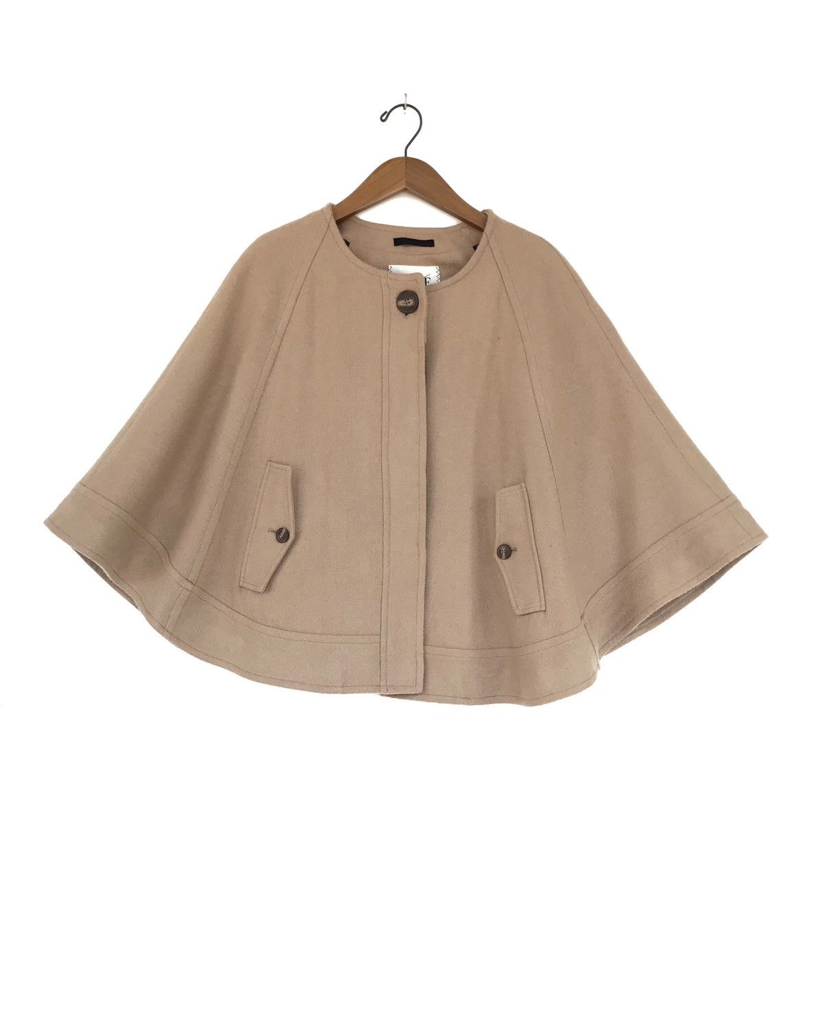 ADAM ET ROPE Rare‼️ Adam Et Rope Wool Cape Size L / US 10 / IT 46 - 1 Thumbnail