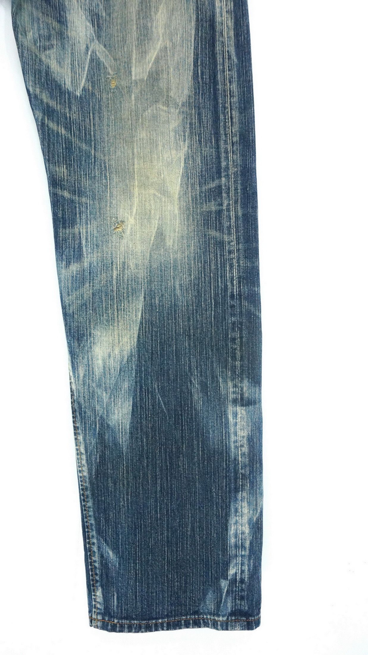 Edwin Steals! EDWIN Exclusive Vintage Distressed Jeans Size US 34 / EU 50 - 7 Thumbnail