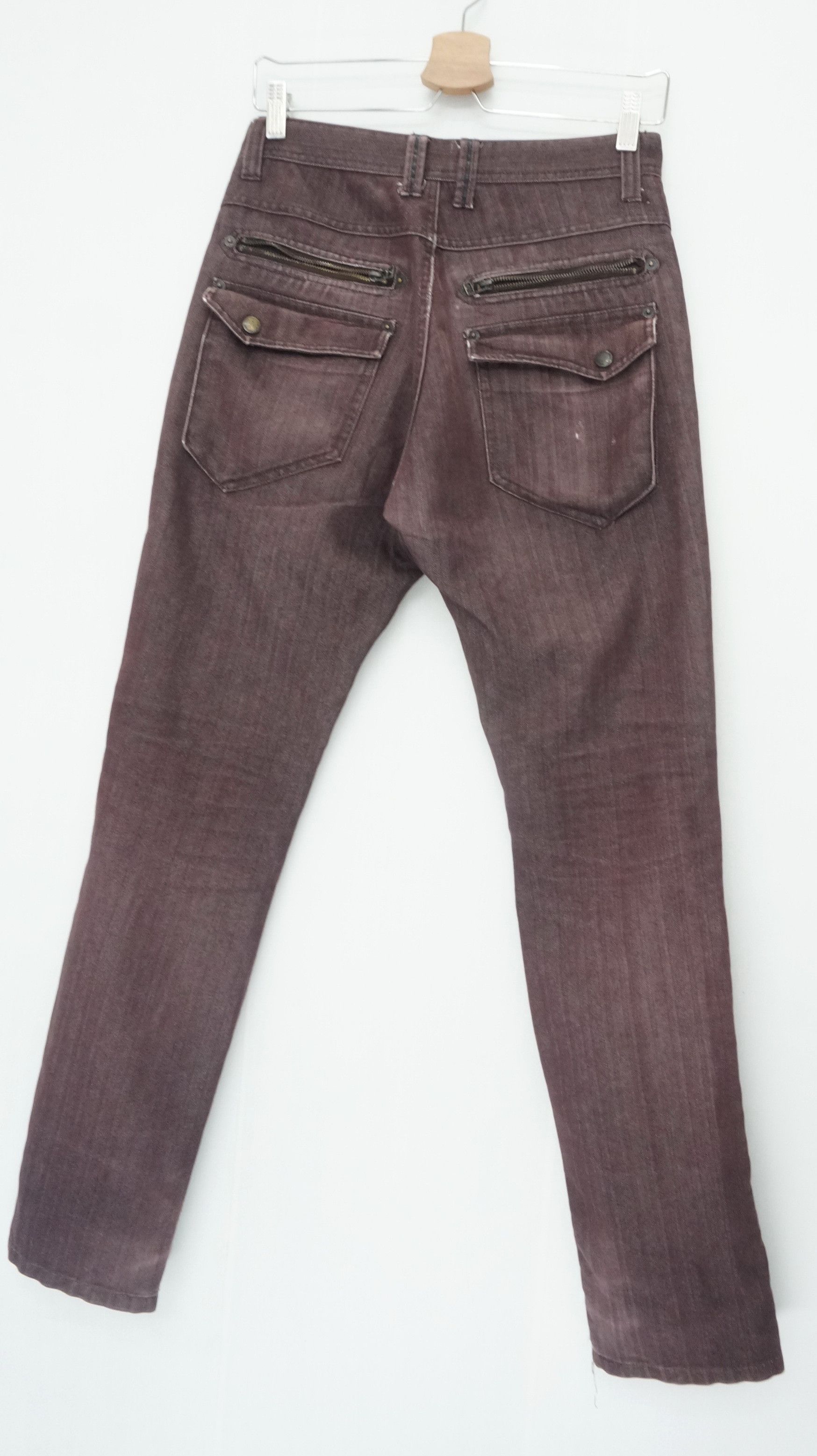 Mossimo VTG Wornout! MOSSIMO Herringbone Faded Bush Skinny Cargo Size US 28 / EU 44 - 10 Thumbnail
