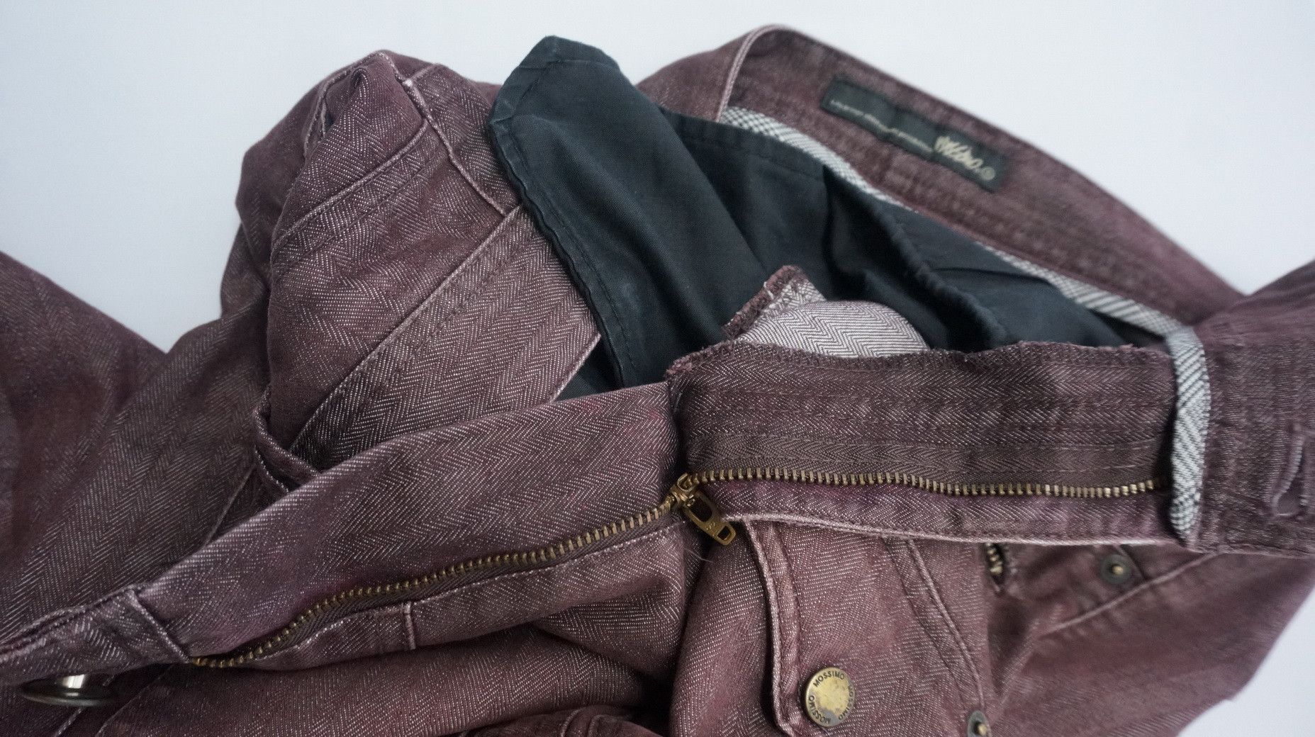 Mossimo VTG Wornout! MOSSIMO Herringbone Faded Bush Skinny Cargo Size US 28 / EU 44 - 19 Thumbnail