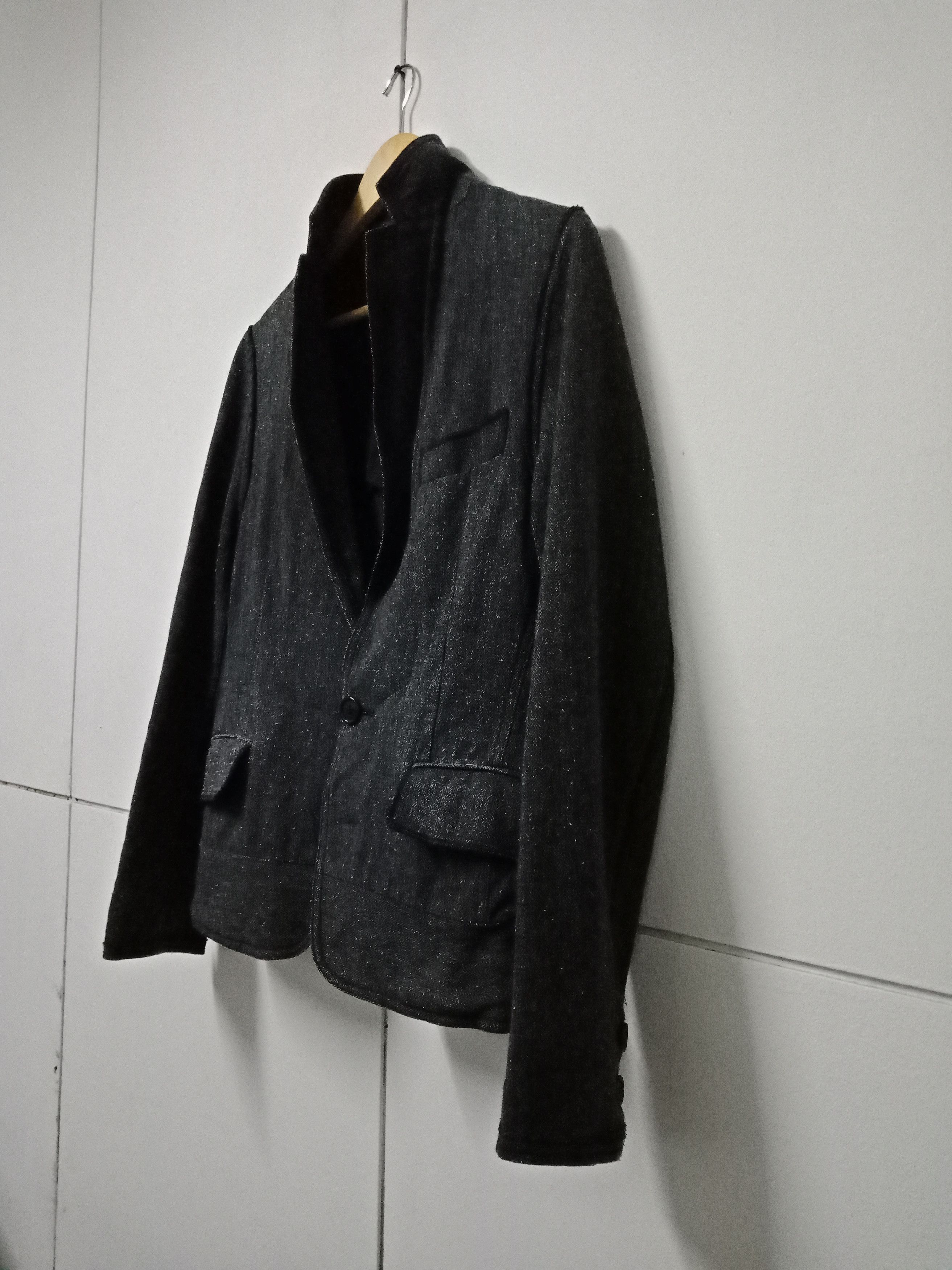 CABANE de ZUCCa × Designer × Issey Miyake Cabane De Zucca Blazer Size 48S - 2 Thumbnail