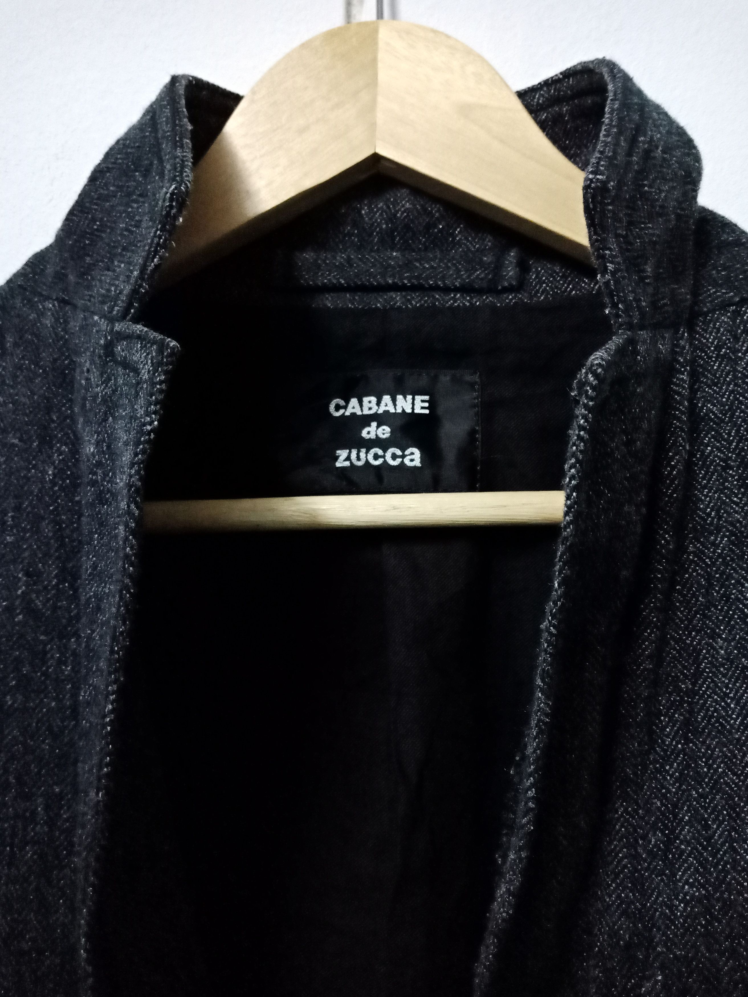 CABANE de ZUCCa × Designer × Issey Miyake Cabane De Zucca Blazer Size 48S - 3 Thumbnail