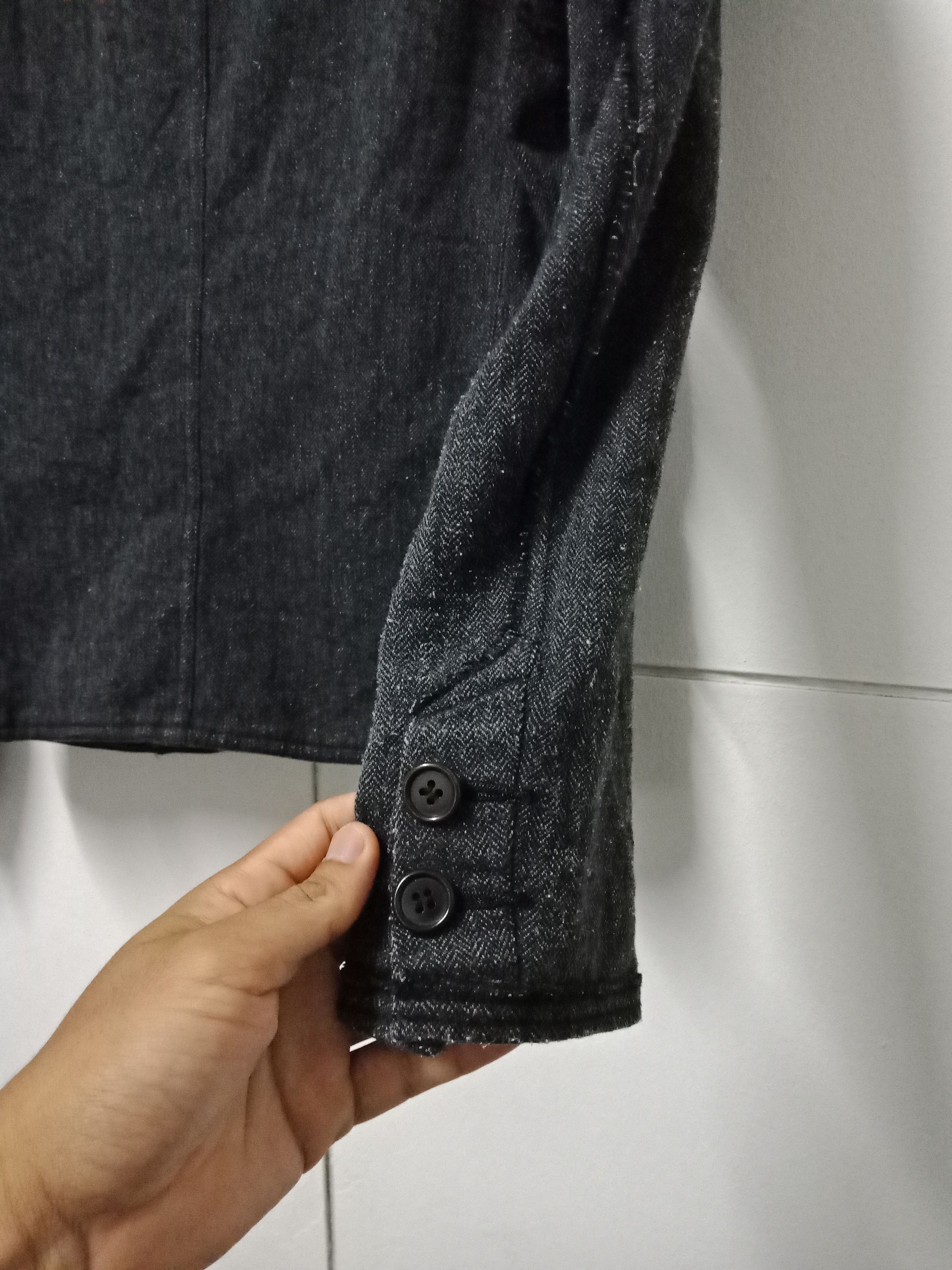 CABANE de ZUCCa × Designer × Issey Miyake Cabane De Zucca Blazer Size 48S - 5 Thumbnail