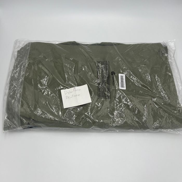 Supreme Supreme Overlap Crewneck Olive • XL | Grailed