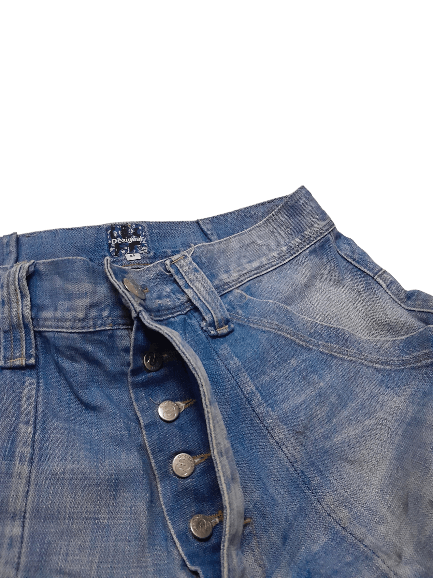 Desigual Desigual Japan Denim (E751) Size US 34 / EU 50 - 4 Thumbnail