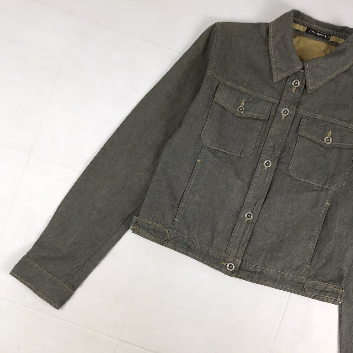 Vintage Vintage C.P Company Trucker Denim Jacket Size US XS / EU 42 / 0 - 2 Thumbnail
