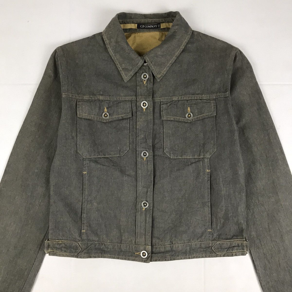 Vintage Vintage C.P Company Trucker Denim Jacket Size US XS / EU 42 / 0 - 4 Thumbnail