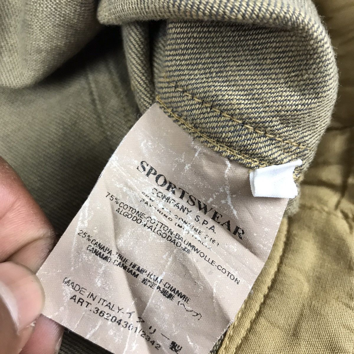 Vintage Vintage C.P Company Trucker Denim Jacket Size US XS / EU 42 / 0 - 10 Thumbnail
