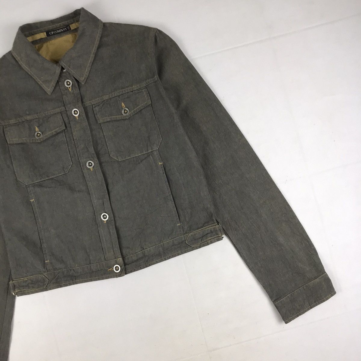 Vintage Vintage C.P Company Trucker Denim Jacket Size US XS / EU 42 / 0 - 3 Thumbnail