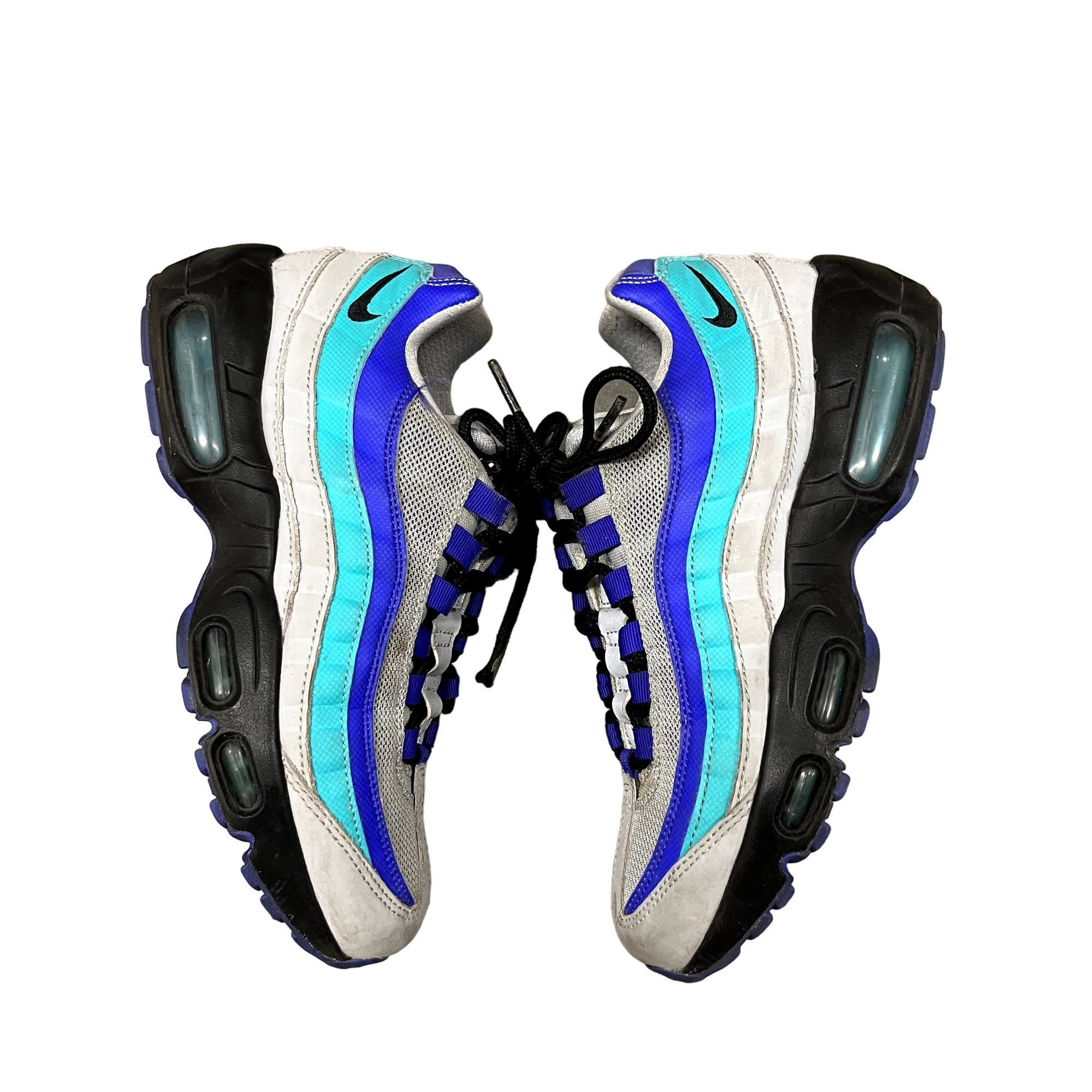 Purple Blue Nike Air Max 95 Sneakers Shoes Air Maxes Size