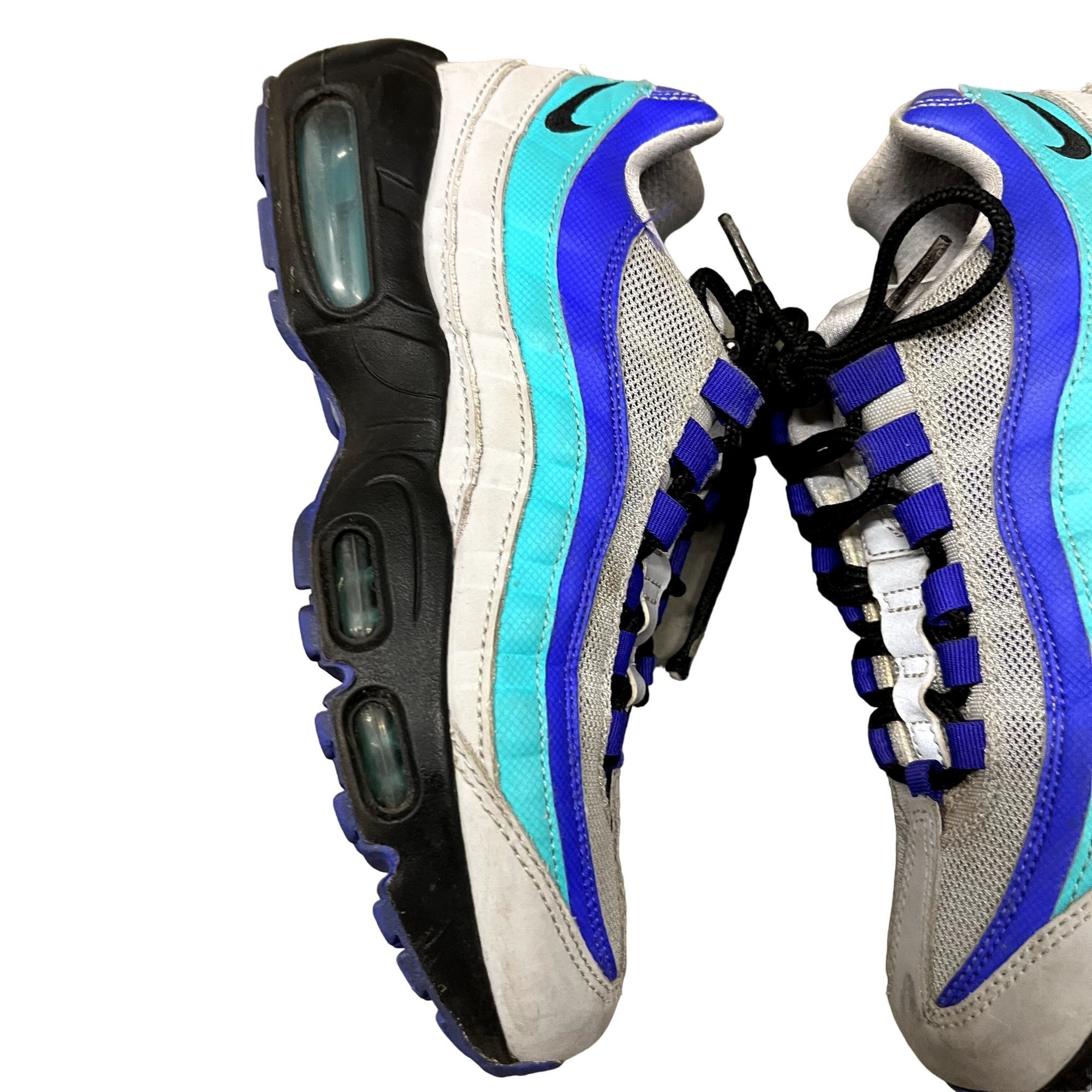 Purple Blue Nike Air Max 95 Sneakers Shoes Air Maxes Size
