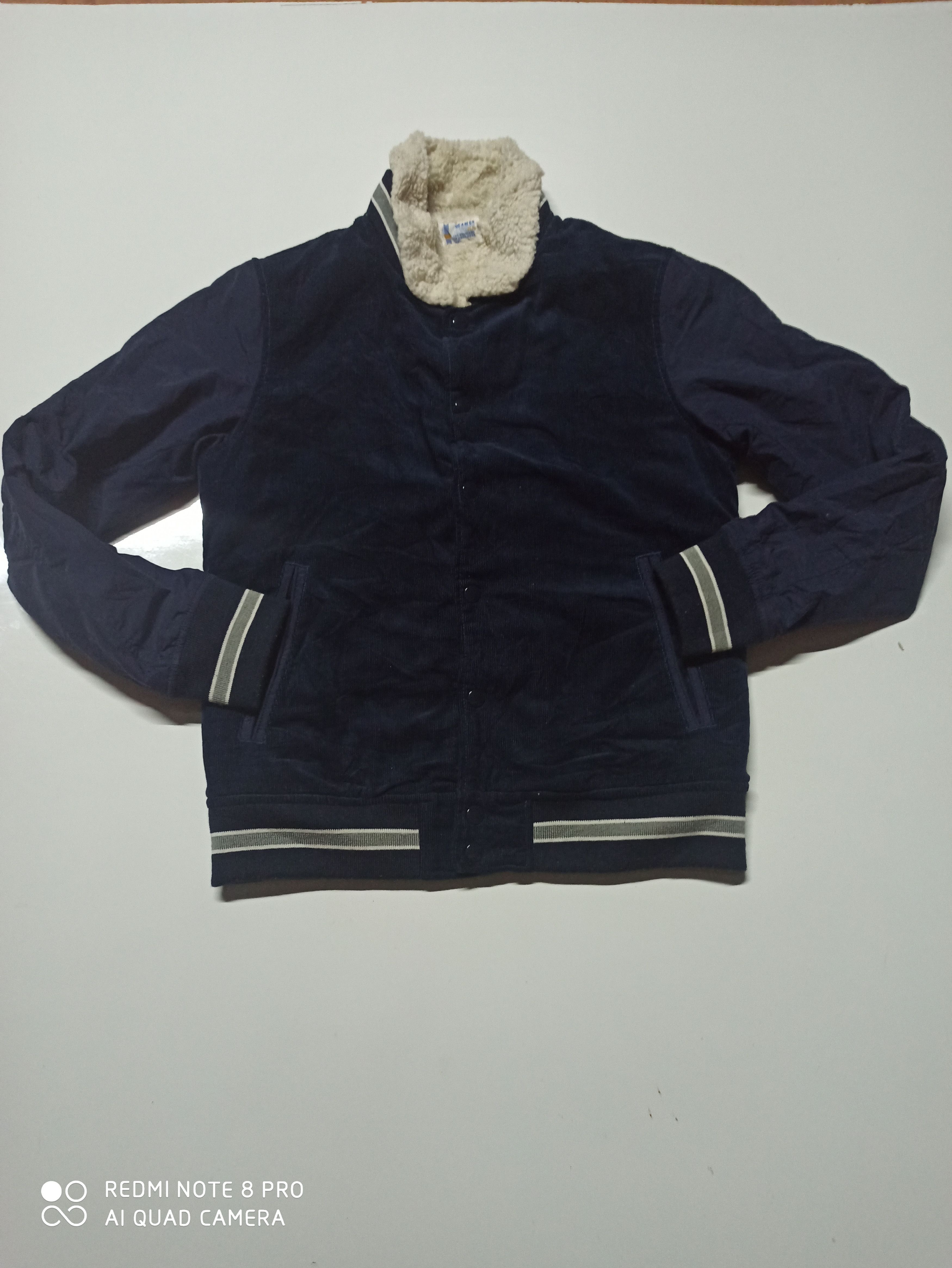 Beams Plus BEAMS CORDUROY VARSITY JACKET SHERPA INSIDE. (GJ1) Size US S / EU 44-46 / 1 - 6 Thumbnail