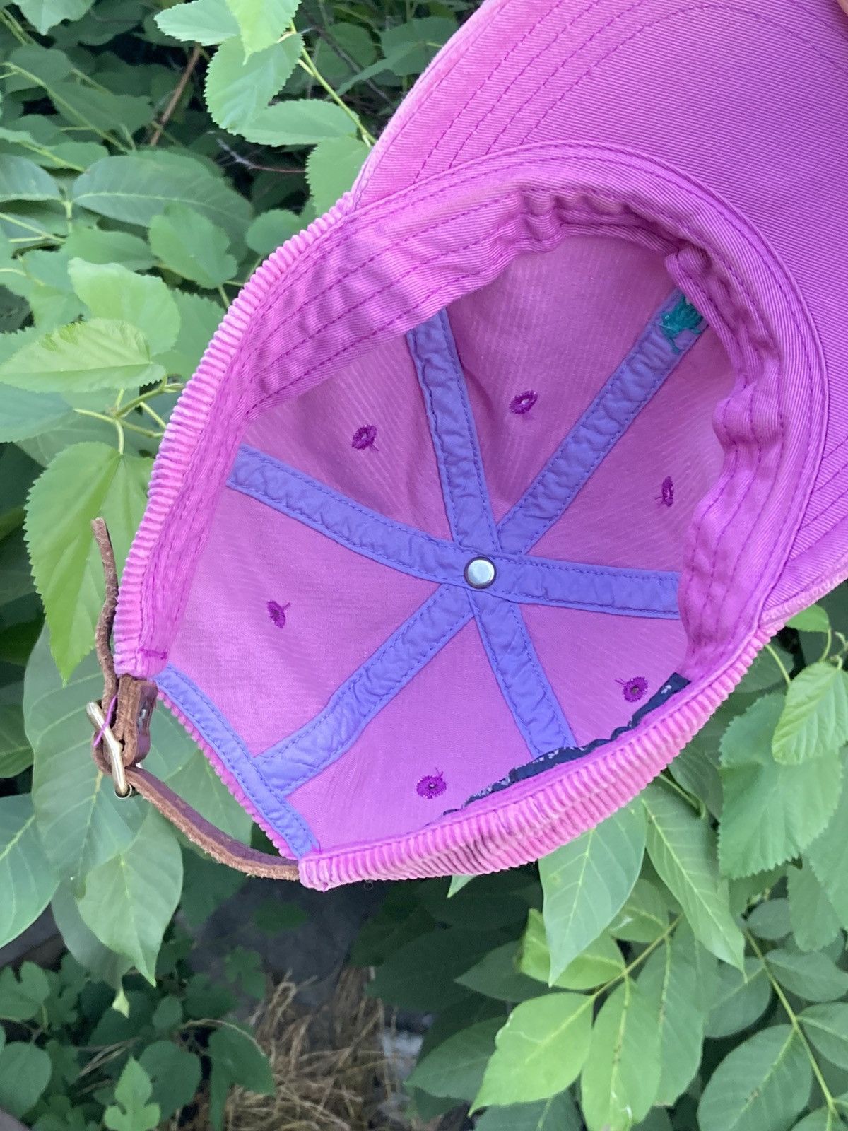 Polo Ralph Lauren × Vintage Vintage Polo Ralph Lauren corduroy pink cap hat Size ONE SIZE - 9 Thumbnail