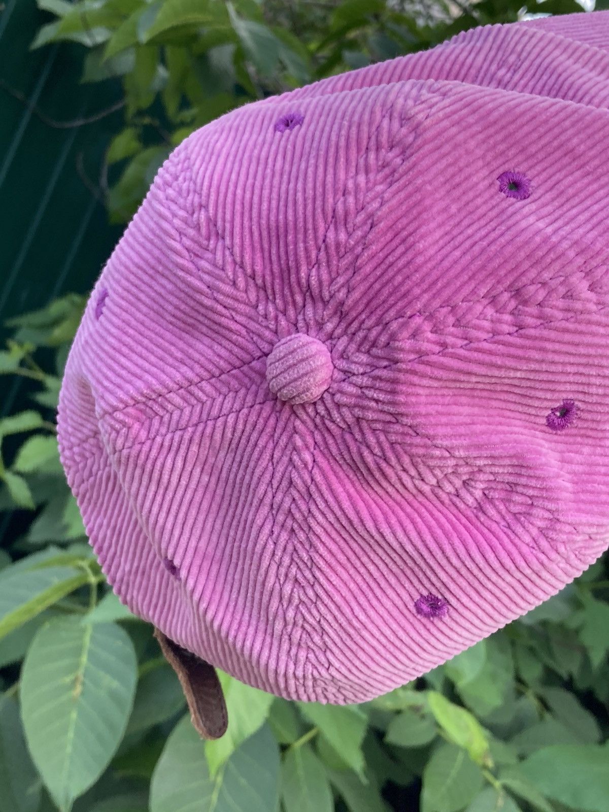 Polo Ralph Lauren × Vintage Vintage Polo Ralph Lauren corduroy pink cap hat Size ONE SIZE - 7 Thumbnail