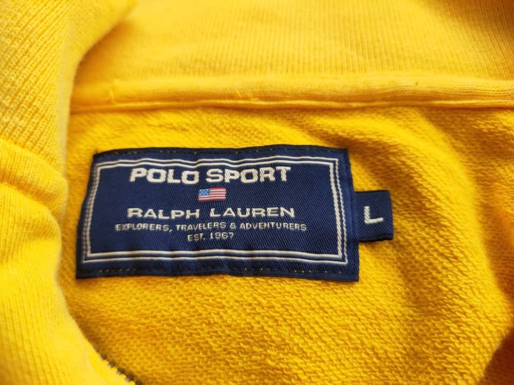 Polo Ralph Lauren Polo Ralph Lauren Yellow Sweatshirt Size US L / EU 52-54 / 3 - 7 Thumbnail