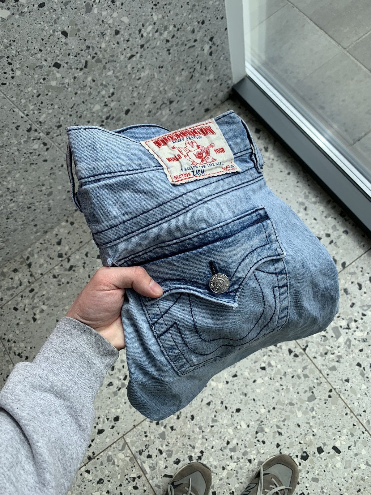 True Religion × Vintage True Religion Vintage Blue Denim Jeans Size US 32 / EU 48 - 15 Thumbnail